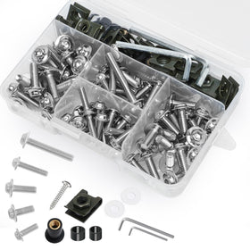 AEEAST front packaging showing full 177-piece kit and organized compartments, easy selection benefit