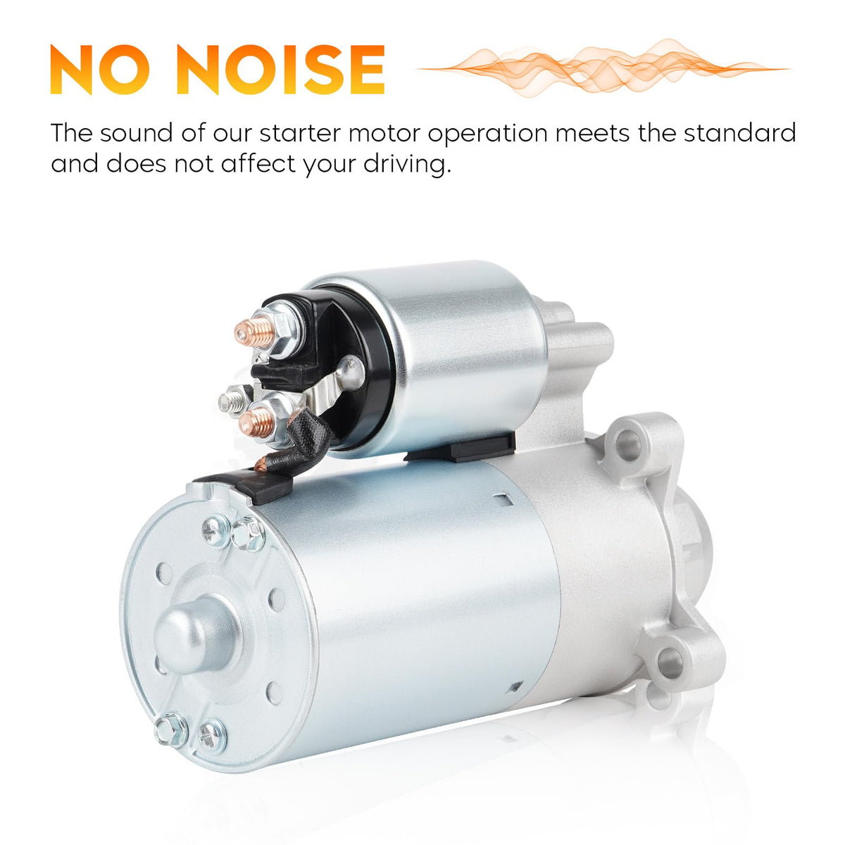 Aeagle starter label and specs image showing correct part number