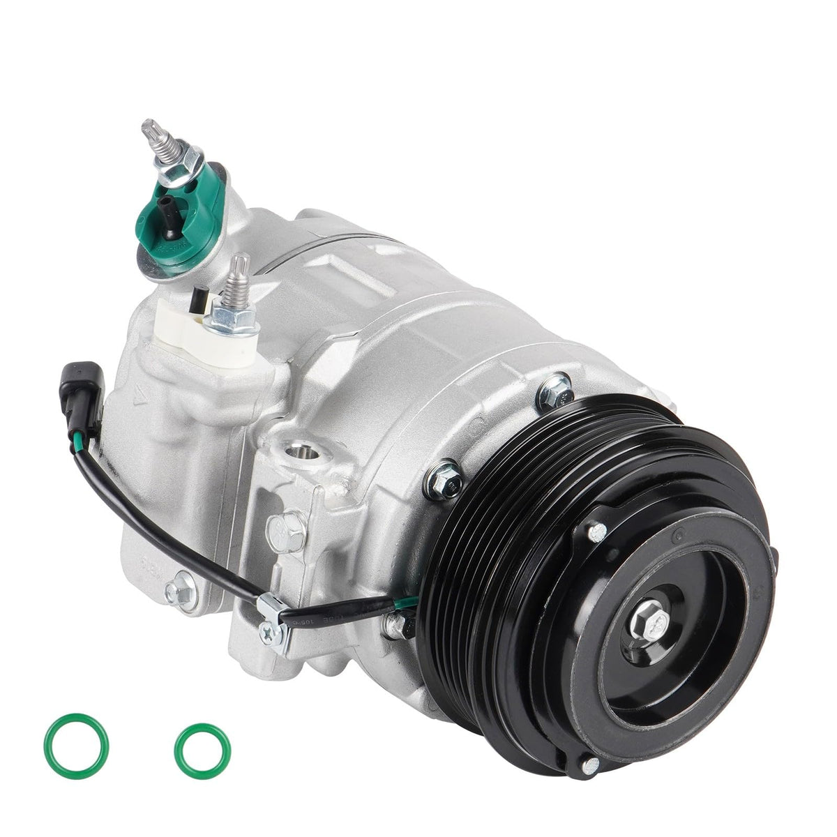 Aeagle front view of compressor showing mounting points and fit for easy replacement