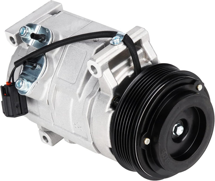 Aeagle compressor front view showing compact direct-fit design and reliable cooling