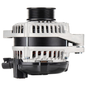 Aeagle alternator front view showing mounting points and robust housing for easy fit