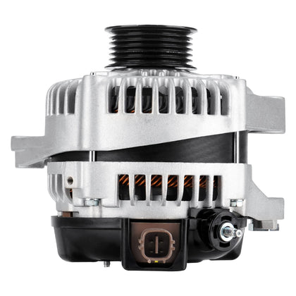 Aeagle alternator front view showing mounting points and robust build, ensures fitment accuracy