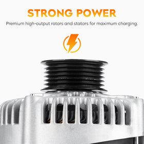 Aeagle alternator internal regulator closeup demonstrating IR regulator for stable voltage