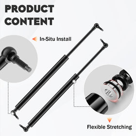Aeagle view showing full length and end fittings for precise fit