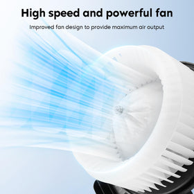 Aeagle rotor close-up highlighting silicon steel rotor for durable, quiet performance