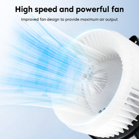 Aeagle fan cage close-up showing durable construction and airflow benefit