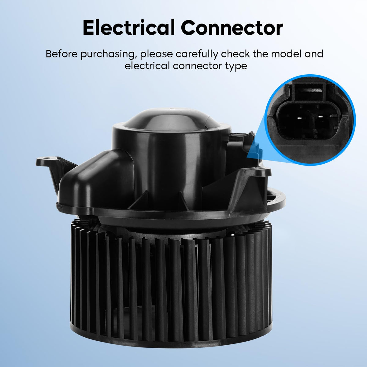 Aeagle blower installed under dash demonstrating restored cabin ventilation