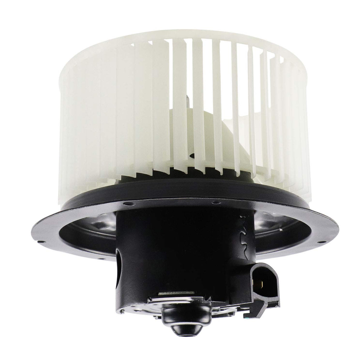 AEagle blower motor installed in Ford Super Duty HVAC area demonstrating direct-fit replacement