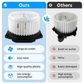 Aeagle motor label with part numbers matching OEM references for easy verification