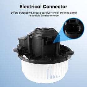 Aeagle blower motor installed in vehicle HVAC housing demonstrating fitment