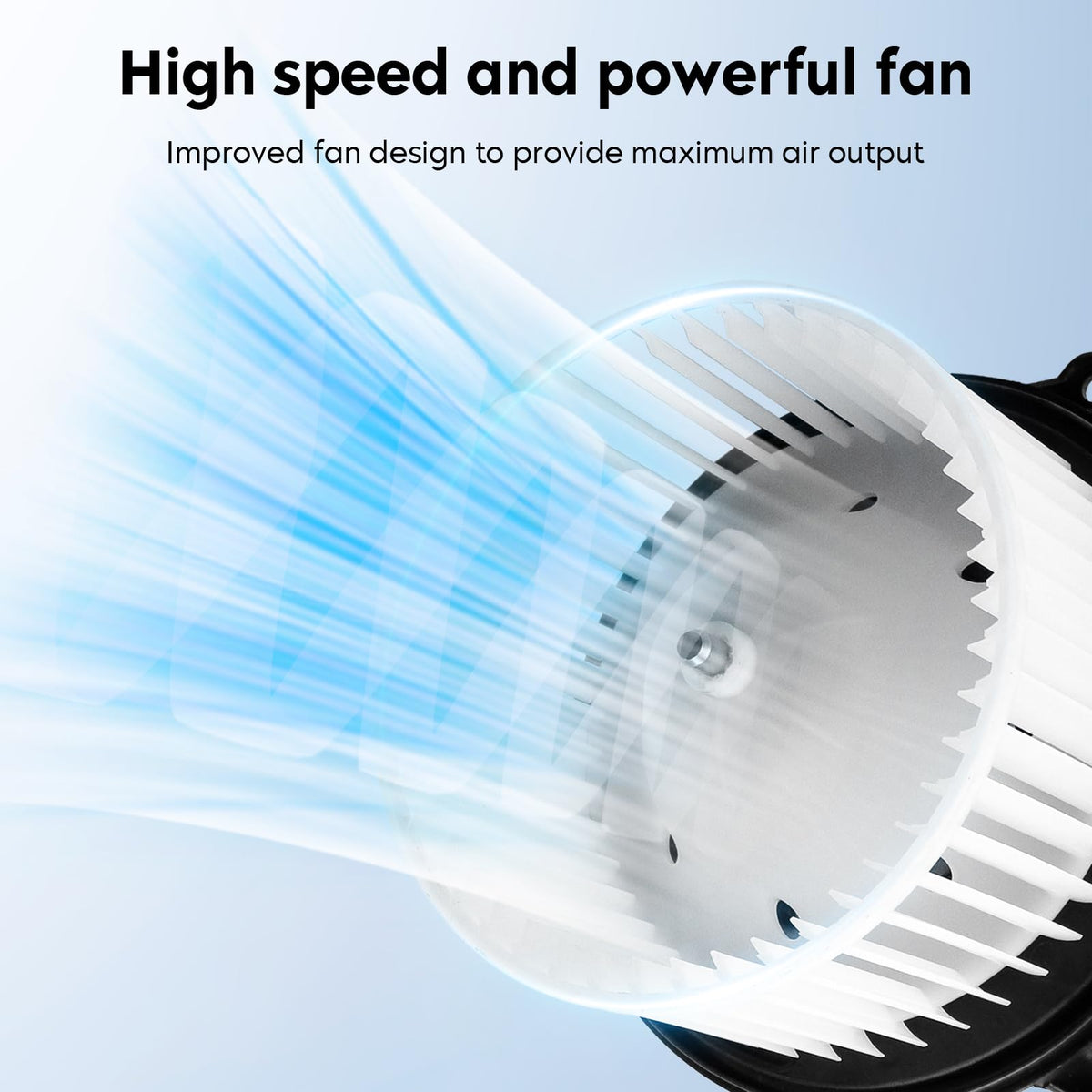 Aeagle close-up of rotor and silicon steel plate, durable performance benefit