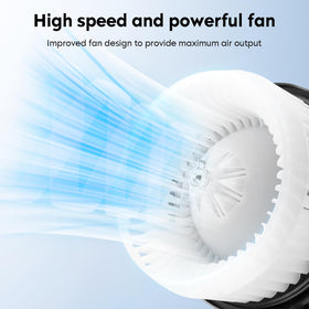 Aeagle blower motor side profile highlighting compact design and mounting points