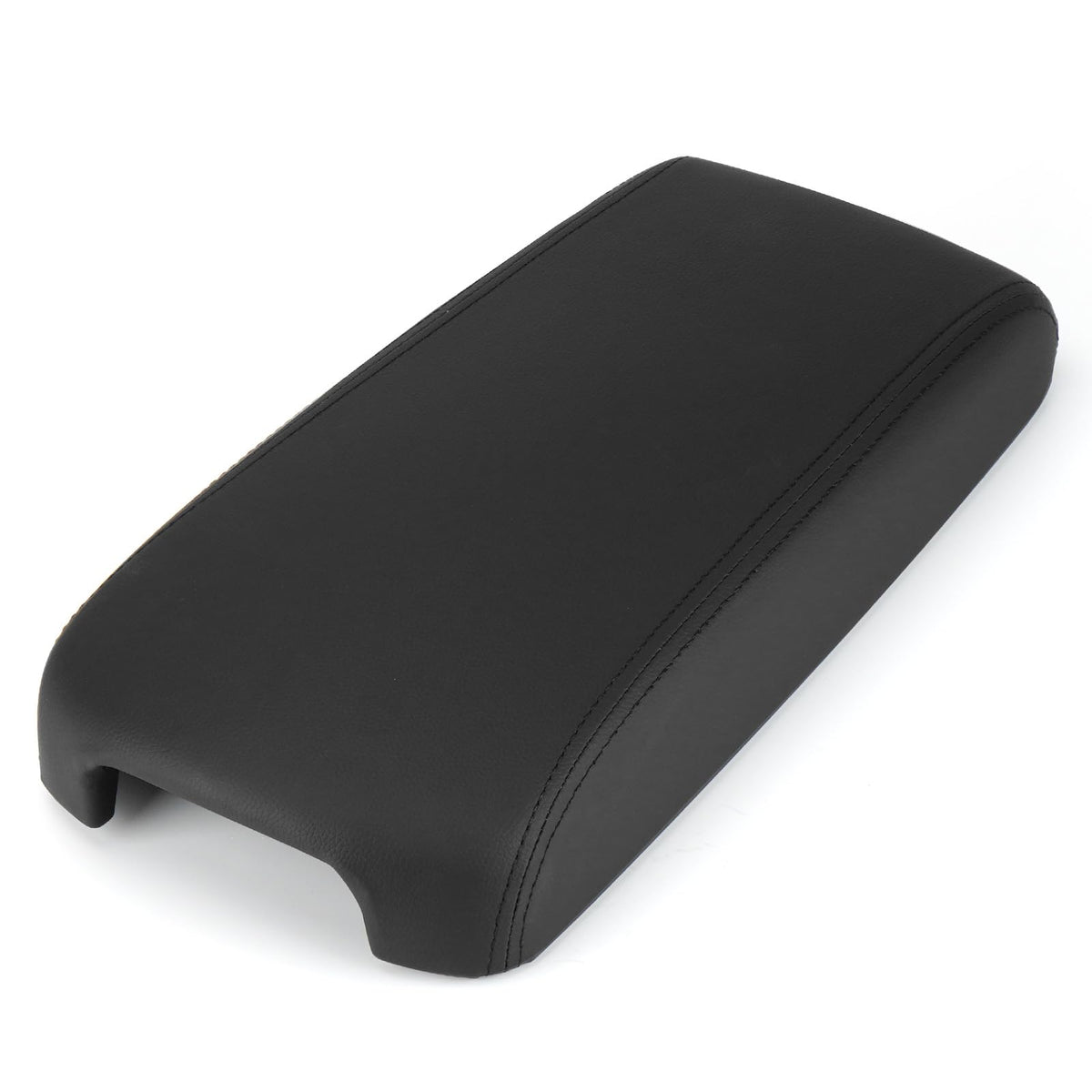 Aeagle center console front view showing sleek black armrest benefit: restores factory look