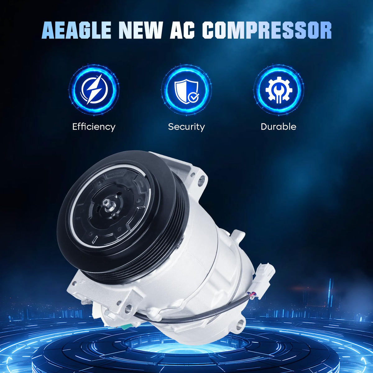 Aeagle close-up of clutch surface highlighting durable construction and quiet operation