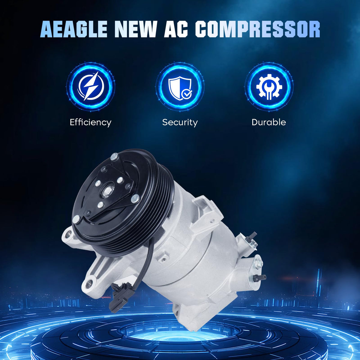 Aeagle close-up of clutch assembly highlighting quiet operation and durable build