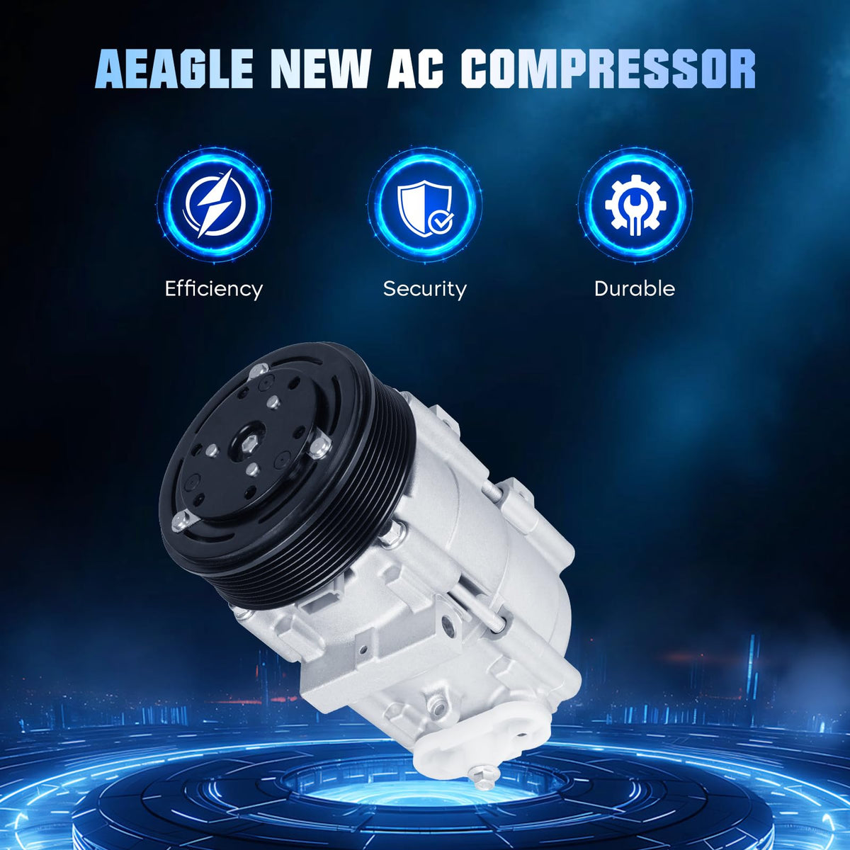 Aeagle clutch detail close-up showing durable construction and reliability