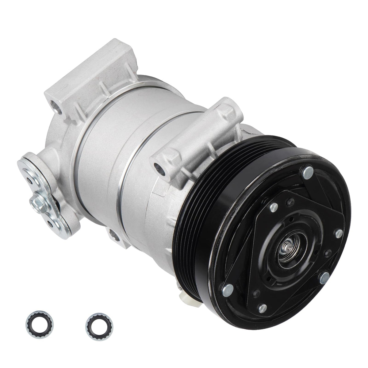 Aeagle compressor front view showing mounting, benefit: confirms fitment