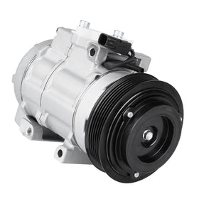 Aeagle compressor front view showing mounting points and direct-fit benefit