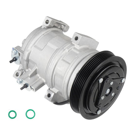 Aeagle compressor front view showing mounting points and fitment advantage