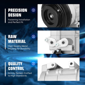 Aeagle compressor installed in engine bay demonstrating vehicle compatibility