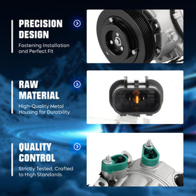 AEagle compressor pulley profile emphasizing correct 6-groove fit