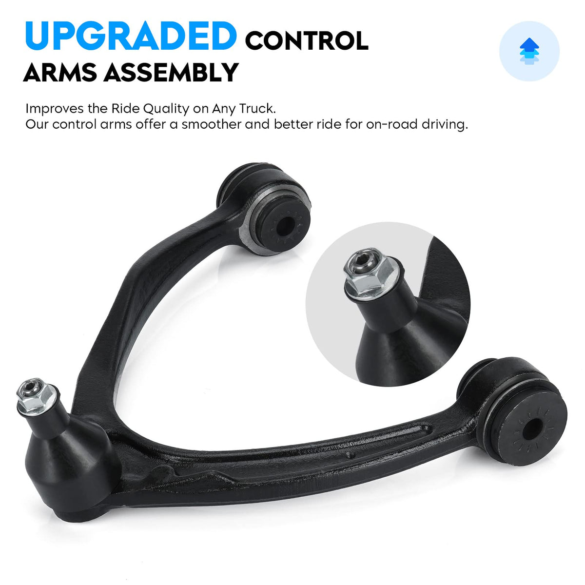 Aeagle close-up of ball joint assembly highlighting fitment and durability benefit