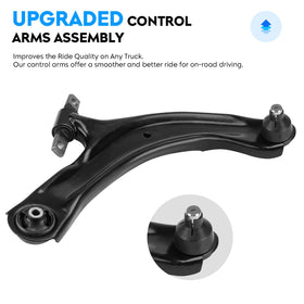 Aeagle control arm close-up of bushing showing reduced vibration benefit