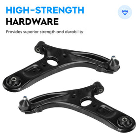 Aeagle control arm beside ruler showing dimensions for correct fit