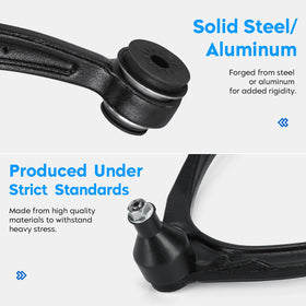 Aeagle control arm next to ruler illustrating correct scale for accurate fitment