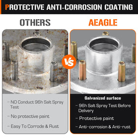 Aeagle rubber dust cover and grease seal close-up preventing water entry