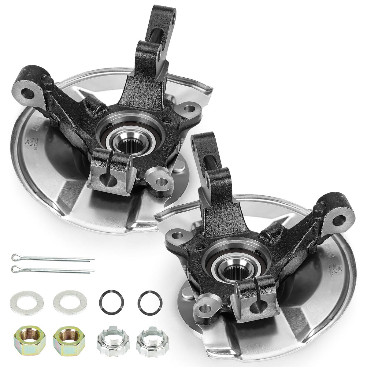 AEagle front assembly front view showing fit and durability benefit