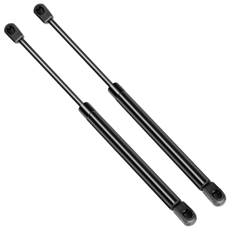 Aeagle front packaging showing two 20" 40 lb gas struts and pair benefit