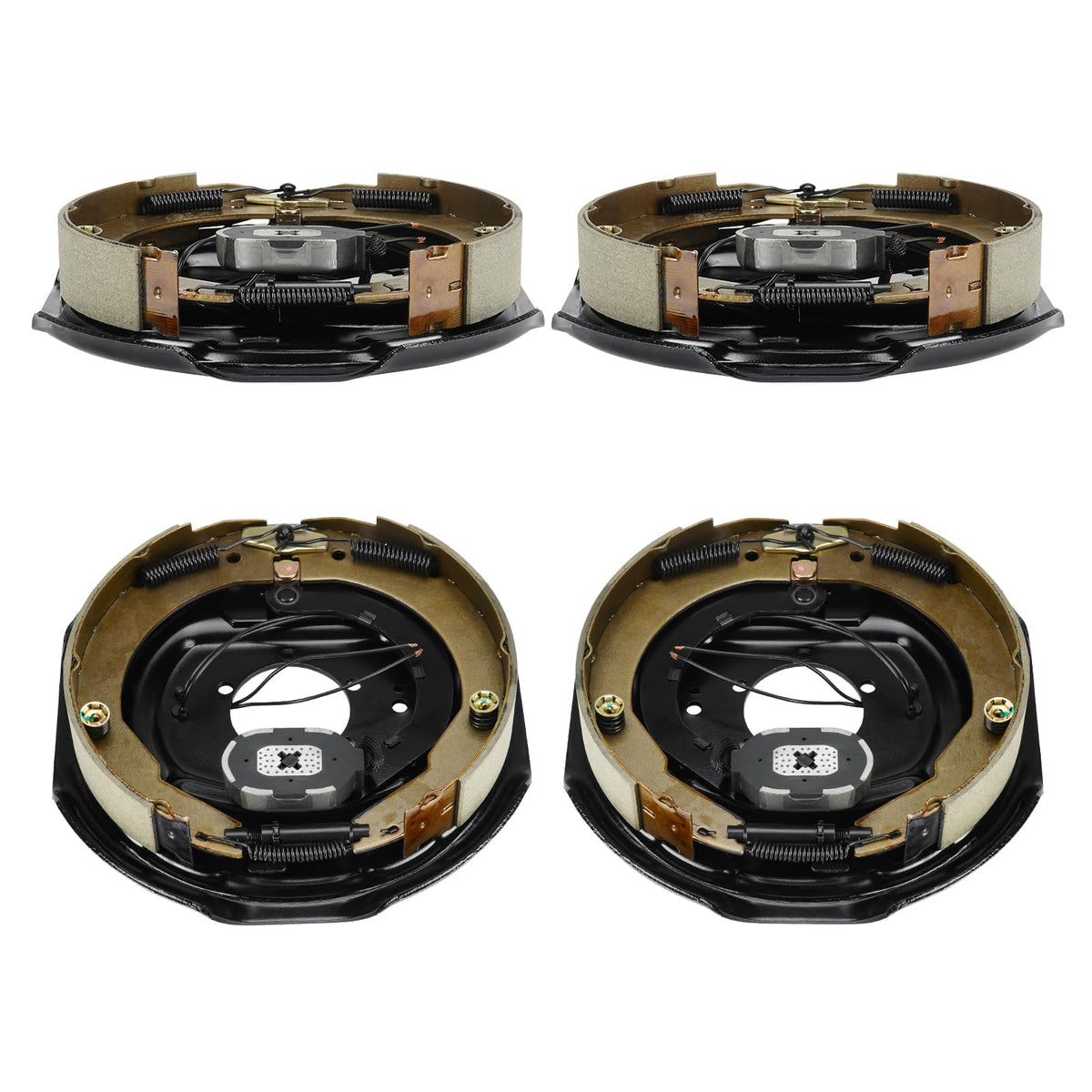 AEagle front view of brake assembly showing complete kit and fitment benefits