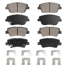 Aeagle front packaging showing complete pad set and clear fitment labeling for quick selection