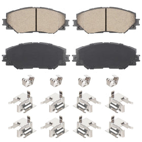 Aeagle front pads packaging showing kit and compatibility for quick identification