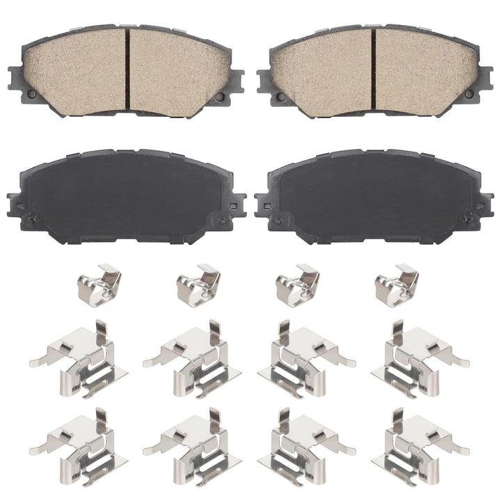 Aeagle front pads packaging showing kit and compatibility for quick identification