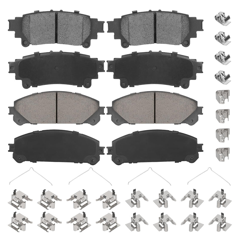 Aeagle front and rear packaging showing full 8-piece kit and benefits