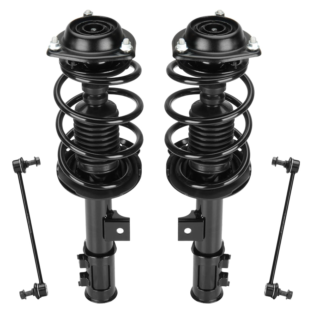 Aeagle front strut assembly front packaging showing ready-to-install components and fitment benefit