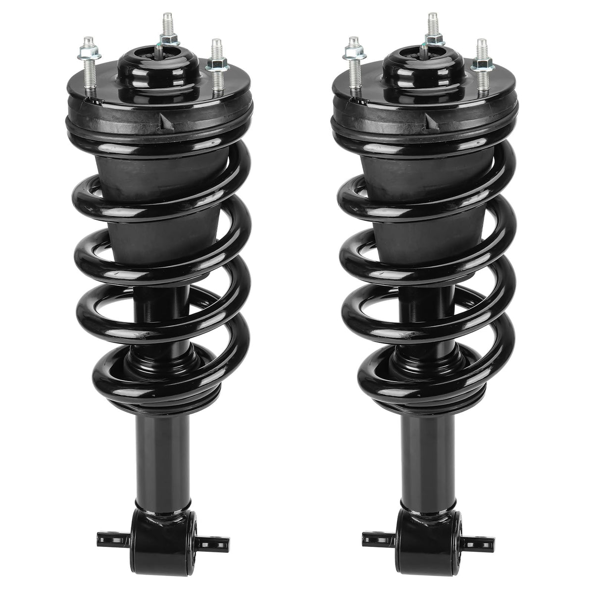 Aeagle front strut assembly front view showing fitment and improved handling