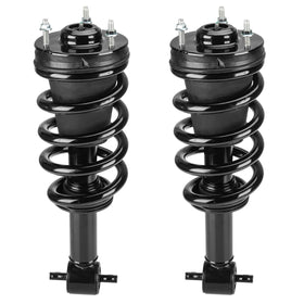 Aeagle front strut assembly front view showing fitment and improved handling