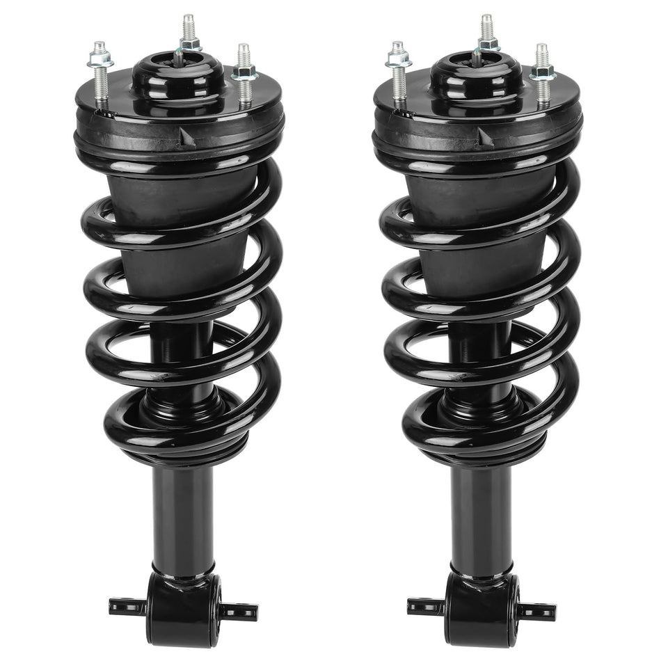 Aeagle front strut assembly front view showing fitment and improved handling