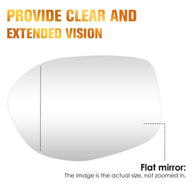 Aeagle mirror installed on Honda Odyssey demonstrating proper fit and restored visibility