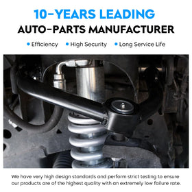 Aeagle installed on Nissan Rogue front suspension showing restored geometry benefit