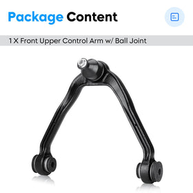 Aeagle control arm next to ruler showing scale for correct part selection and fit verification
