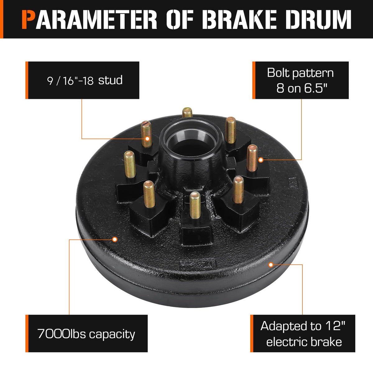 Aeagle kit components laid out with bearings and nuts for straightforward installation benefit