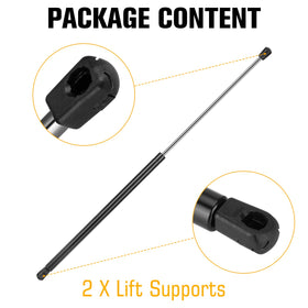 Aeagle length comparison showing 26.38" extended and 15.63" compressed accuracy
