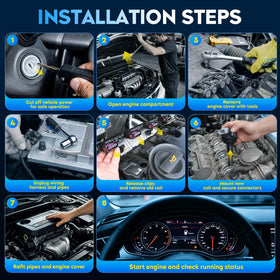 Aeagle mechanic installing kit in garage lifestyle scene showing practical use and performance benefit