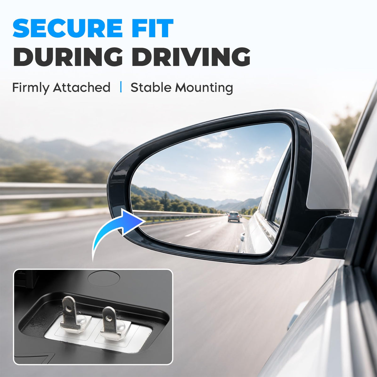Aeagle installed in vehicle shows correct fit and restored visibility benefit