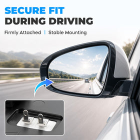 Aeagle installed in vehicle shows correct fit and restored visibility benefit