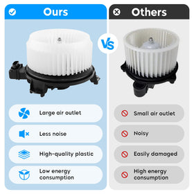 AEagle motor label and electrical plug, confirms OE-style connection benefit
